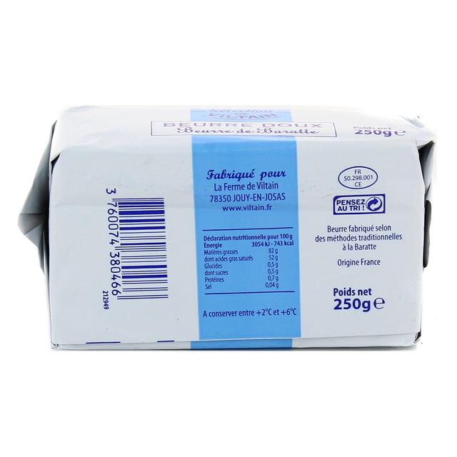 3760074380466 - Ferme de Viltain - Beurre Doux