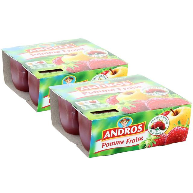 2050000310966 - Andros - Compote Pomme Fraise