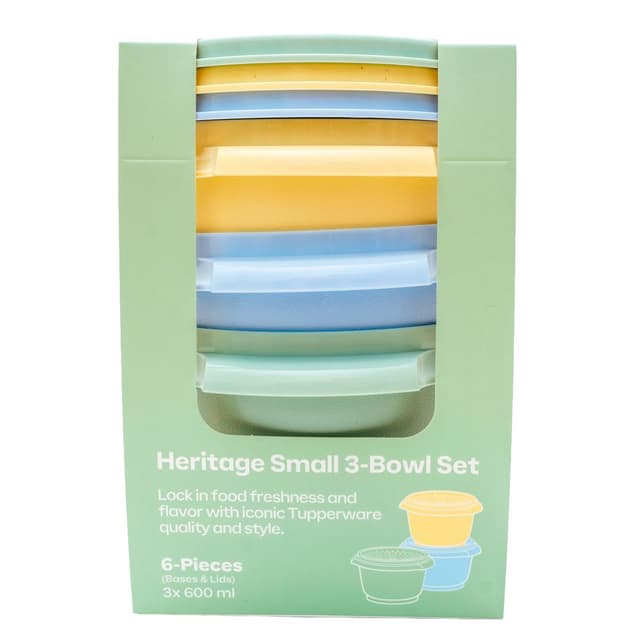 1220000851566 - Tupperware - Set de 3 boite de conservation Bowl