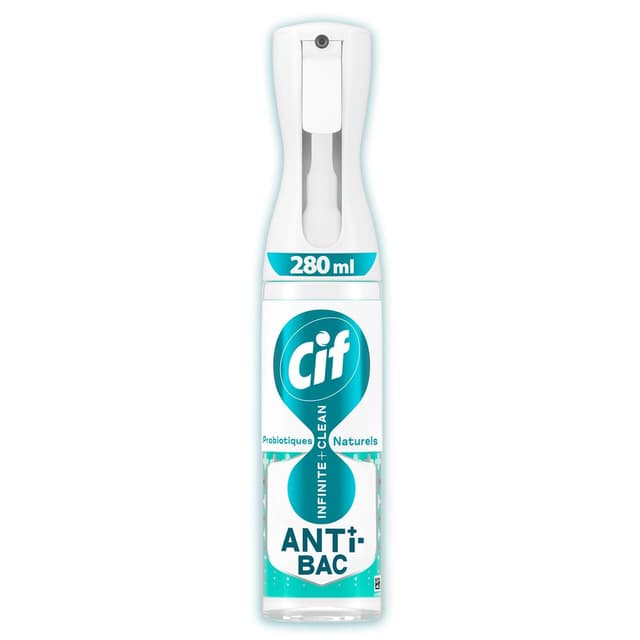 8721317781766 - Cif - Nettoyant Anti-Bac Infinite + Clean aux Probiotiques Naturels