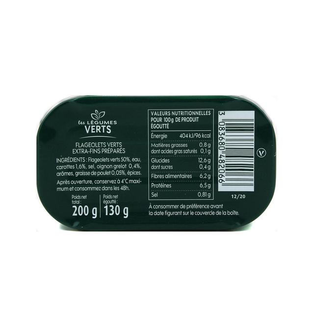 3083680482066 - Cassegrain - Flageolets préparés extra-fins