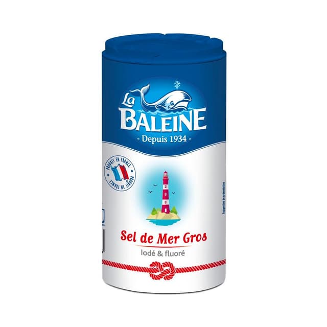 3183280012066 - La Baleine - Gros Sel de Mer Iodé Fluoré