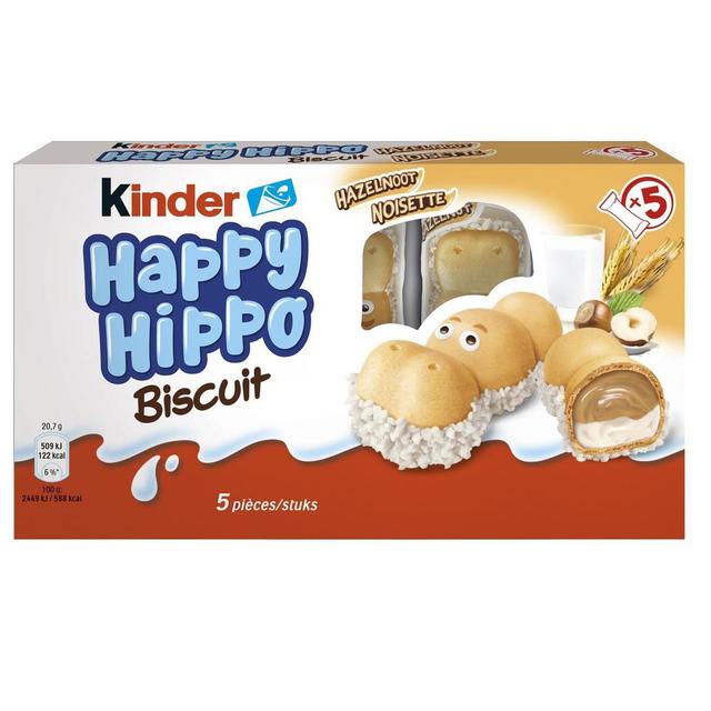8000500362266 - Kinder - Biscuit Happy Hippo Noisettes