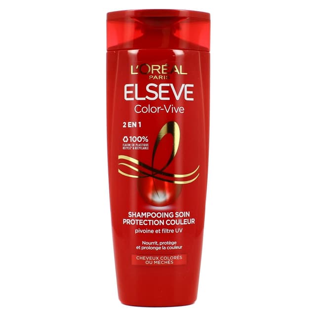 3600522862666 - Elsève - Shampooing soin 2en1 color vive
