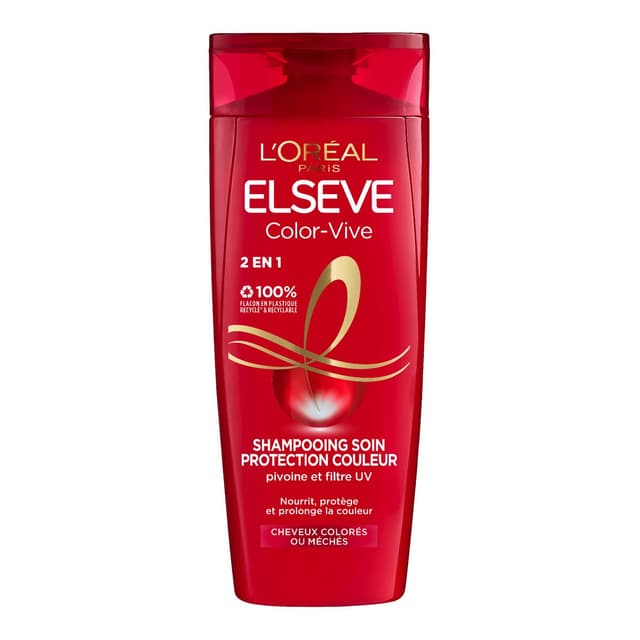 3600522862666 - Elsève - Shampooing soin 2en1 color vive
