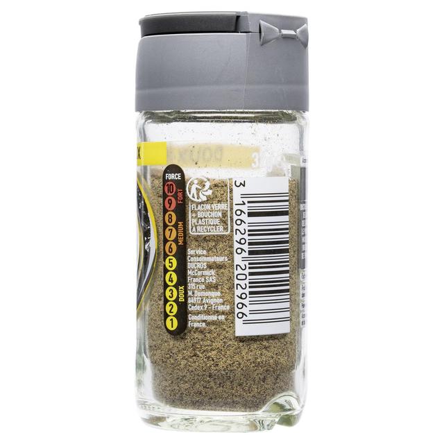 3166296202966 - Ducros - Poivre Noir Moulu Doux