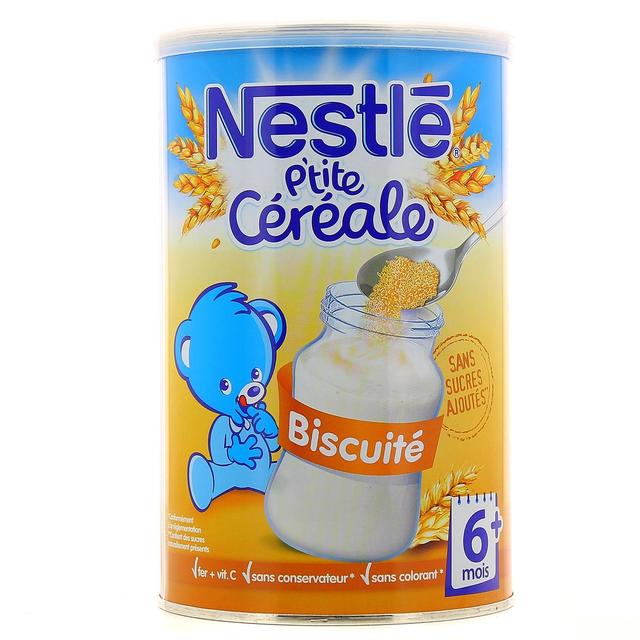 5410001023666 - Nestlé - P'tite Céréale - P'tite céréale biscuité dès 6 mois