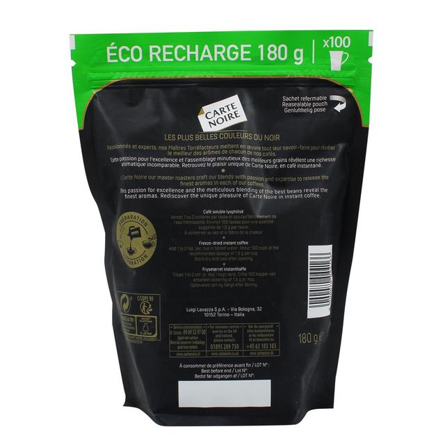 8000070044166 - Carte Noire - Café soluble classique éco-recharge
