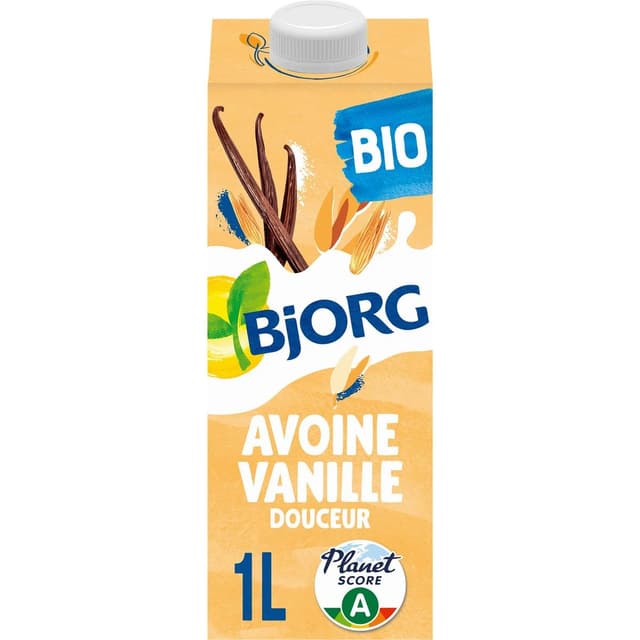 3229820804866 - Bjorg - Avoine Vanille Douceur Bio Boisson Végétale