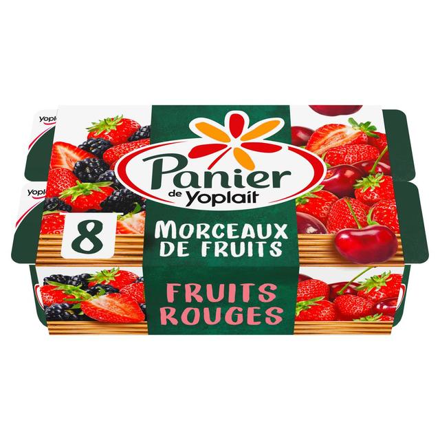 3329770086166 - Panier de Yoplait - Yaourts Fruits Rouges morceaux de fruits