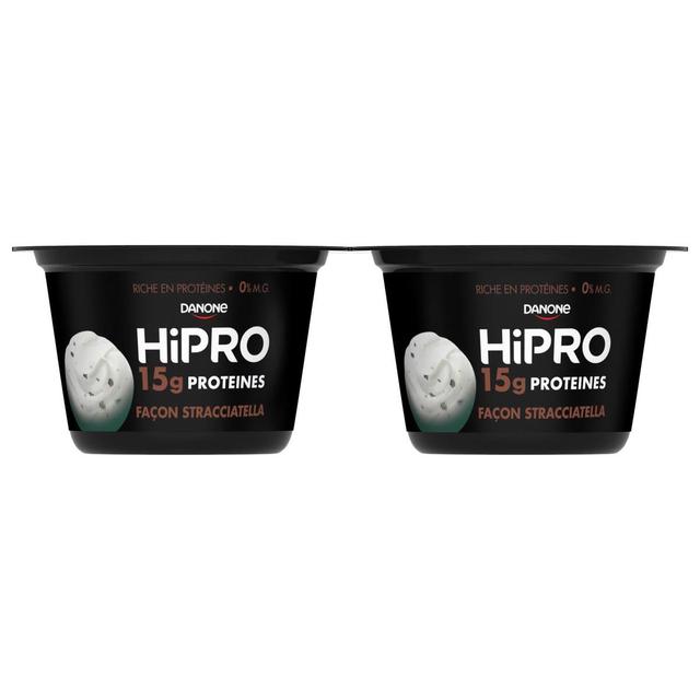 3033491917066 - HiPRO - Yaourt Stracciatella protéiné 0% mg