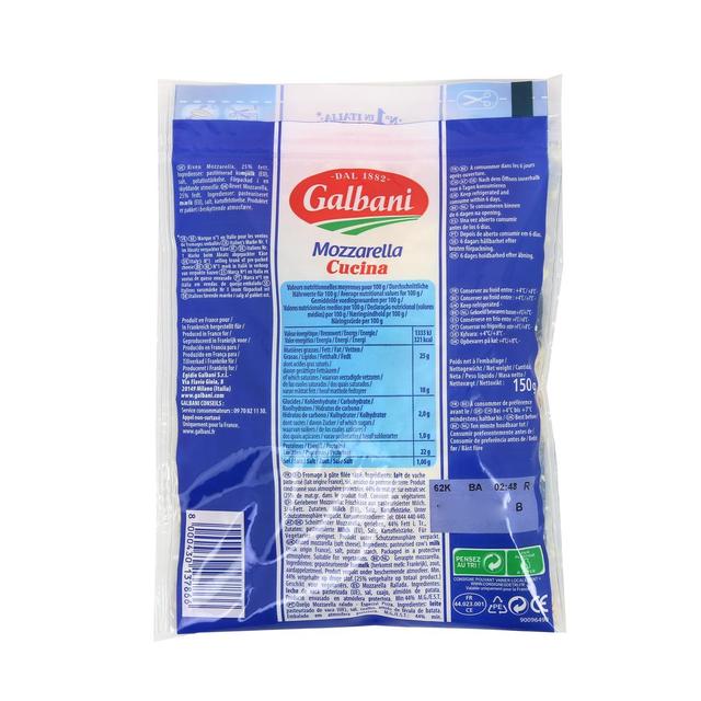 8000430137866 - Galbani - Mozzarella râpé Santa Lucia