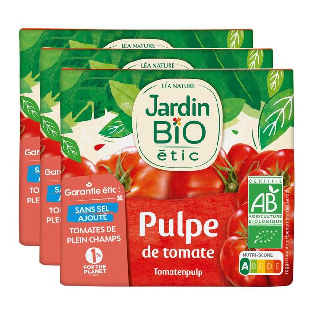 2050000318566 - Jardin Bio Etic - Pulpe de tomate Bio sans sel ajouté
