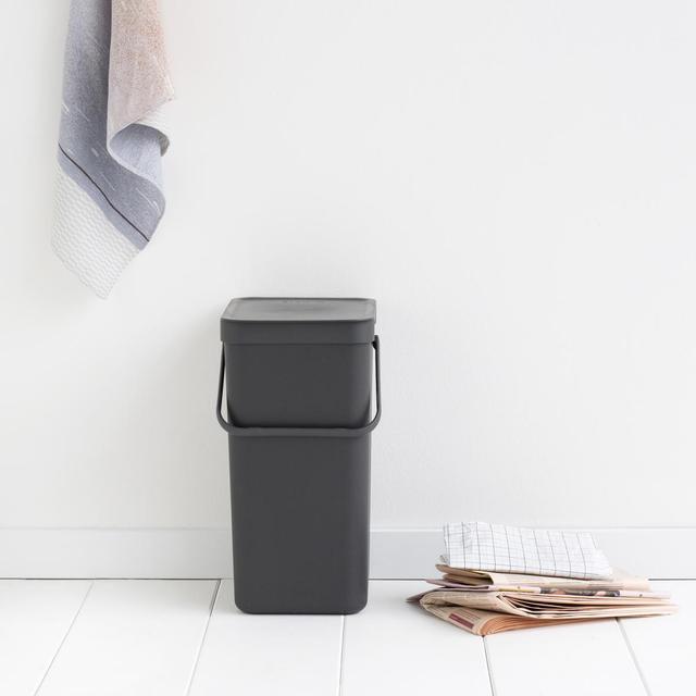 8710755109966 - Brabantia - Poubelle à déchets sort &go couleur gris