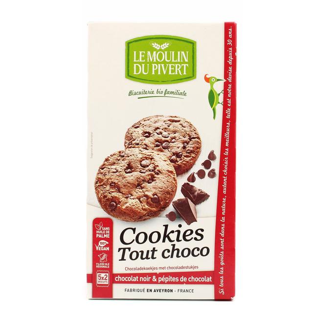 3268350120367 - Le Moulin du Pivert - Cookies bio Tout Chocolat