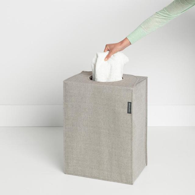 8710755120367 - Brabantia - Coffre à linge en tissu Gris