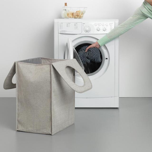8710755120367 - Brabantia - Coffre à linge en tissu Gris
