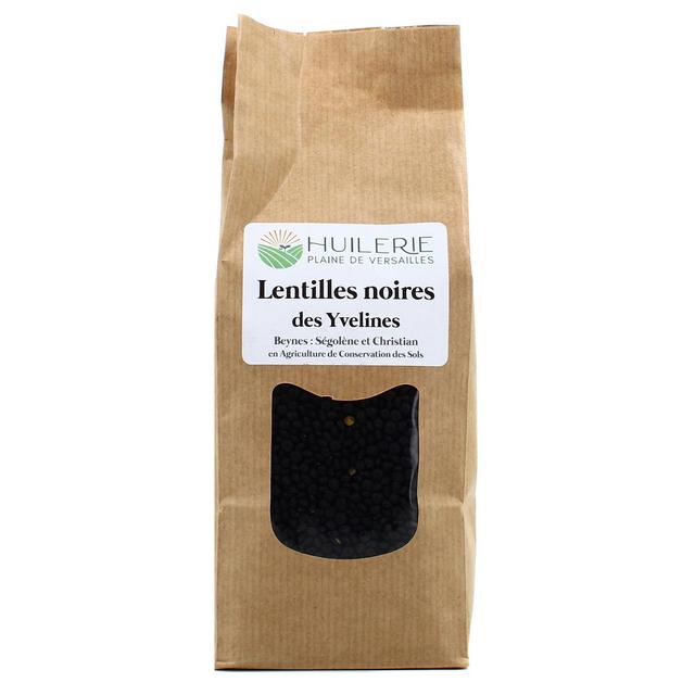 3760312330567 - Huilerie Plaine de Versailles - Lentilles Noires cultivées dans les Yvelines