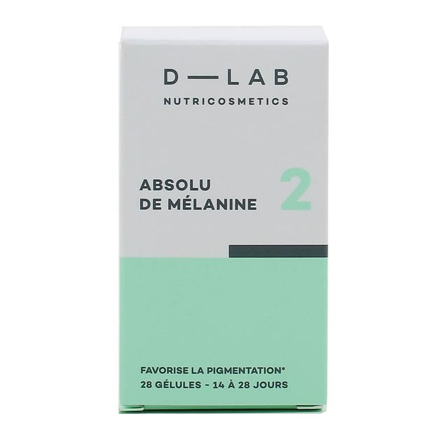 3701026310667 - D-Lab - Absolu de mélanine- Pigmente & intensifie le bronzage - Compléments Alimentaires