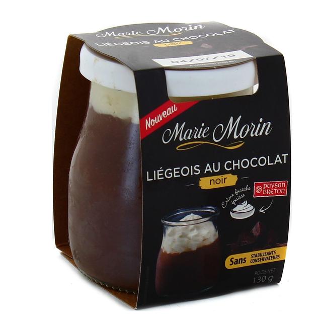 3372900901167 - Marie Morin - Liégeois au chocolat noir