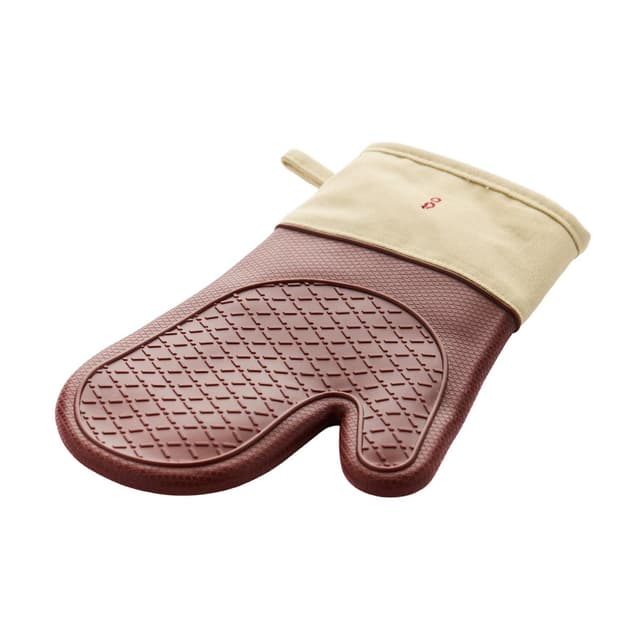 5404035731567 - Point virgule - Gants de four en silicone platine Vintage Maroon/Warm Beige