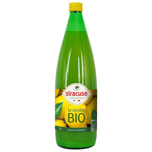8009490001667 - Siracuse - Pur jus de citron Bio de Sicile