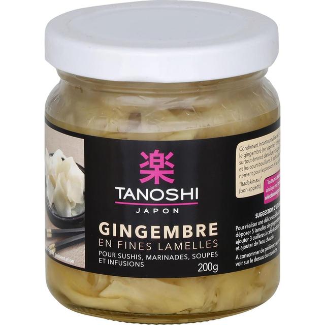 3229820762067 - Tanoshi - Japon - Fines lamelles de gingembre