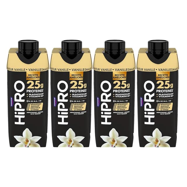 3033491601910 - HiPRO - Yaourt à boire protéiné vanille 0% mg