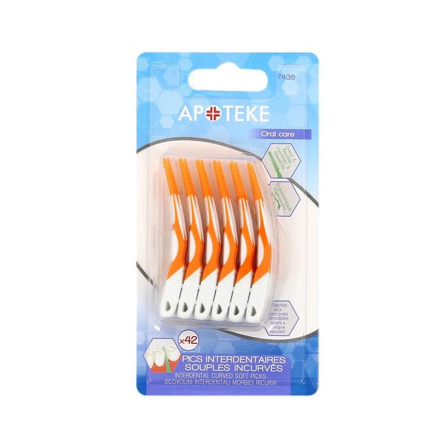 3700206774367 - Apoteke - Bâtonnet interdentaires souples et incurvés