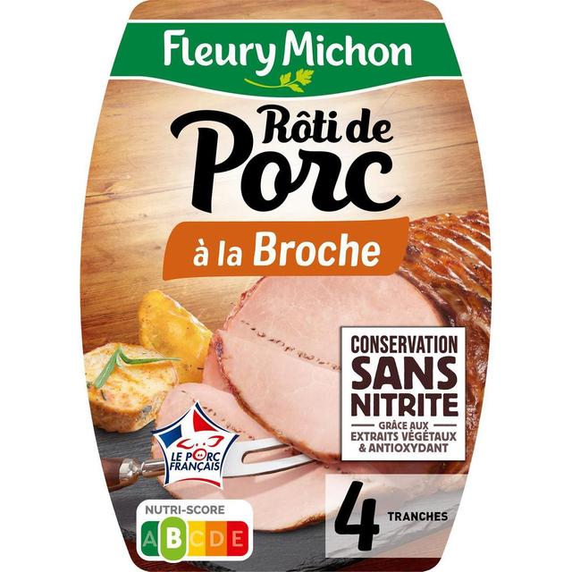 3302740035067 - Fleury Michon - Rôti de Porc à la Broche, Conservation Sans Nitrite