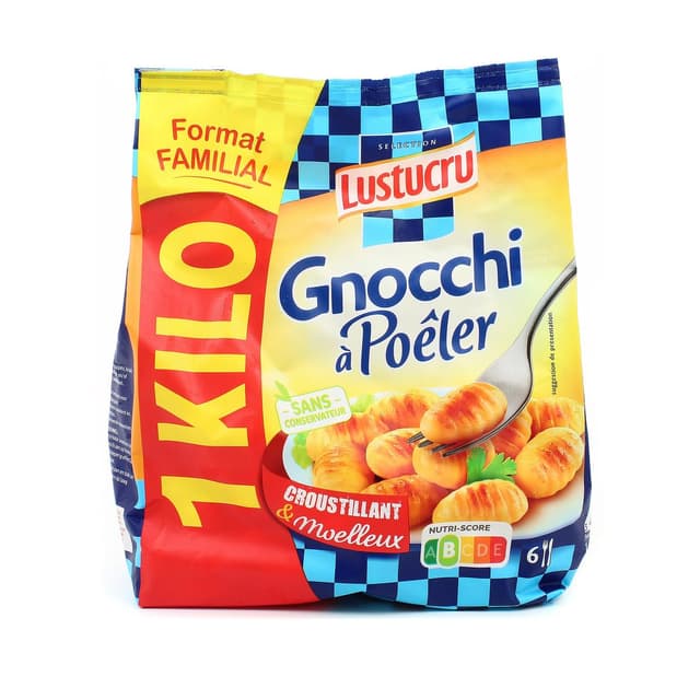 3240931545967 - Lustucru - Gnocchi à Poêler - Format Familial