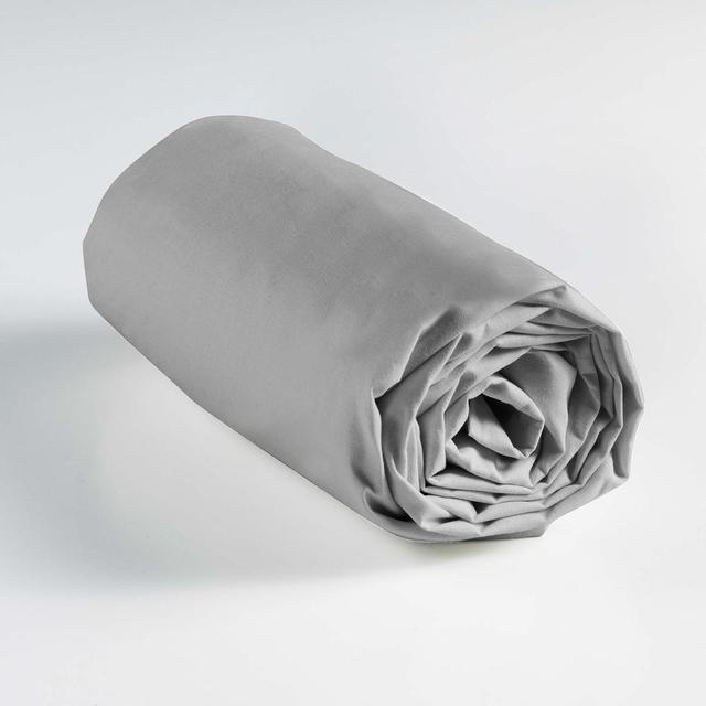 3574386426367 - Douceur D Interieur - Drap housse Gris galet