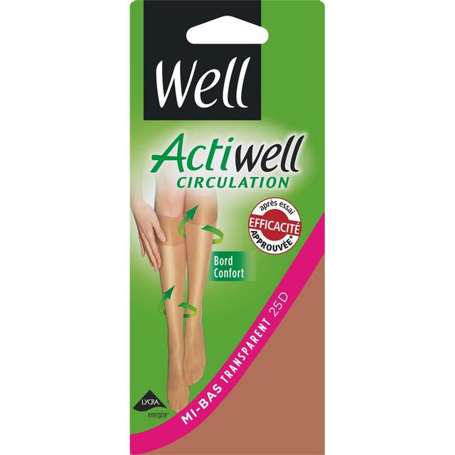 3174550477067 - Well - Mi-bas transparent Actiwell Circulation Ibiza 25D