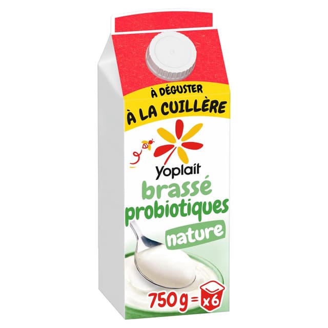 3329770087767 - Yoplait - Yaourt Probiotiques Nature en Brique