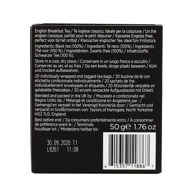 0615357118867 - Taylors of Harrogate - Thé English breakfast