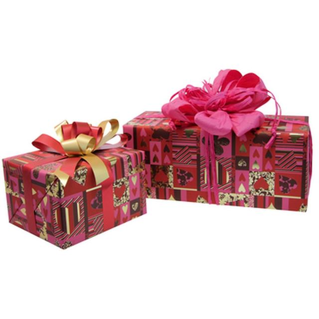 3329680958867 - Clairefontaine - Un rouleau de papier cadeau Premium Valentine