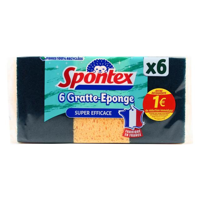 3384120279667 - Spontex - Éponges gratte fibre recyclés