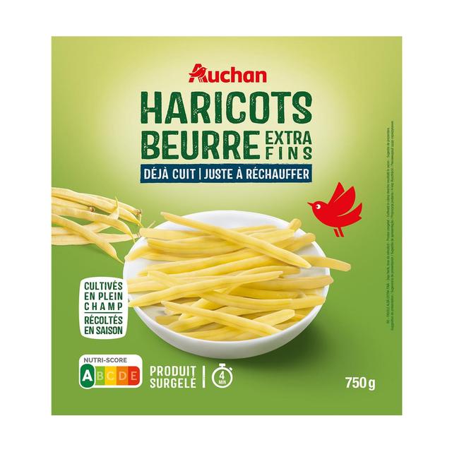 3596710470068 - Auchan - Déjà cuit - Haricots beurre extra-fins