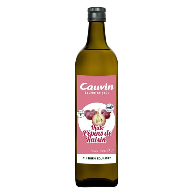 3336590020768 - Cauvin - Huile de Pépins de Raisins