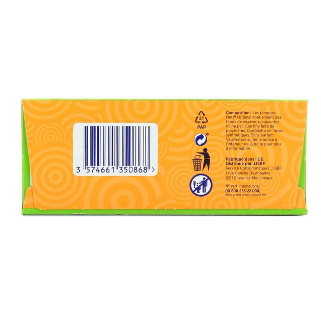 3574661350868 - Nett - Tampons hygiéniques original flux super +