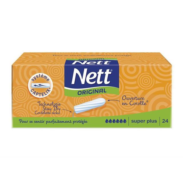 3574661350868 - Nett - Tampons hygiéniques original flux super +