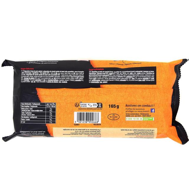 3181238992668 - Charal - Panini Boeuf 3 Fromages