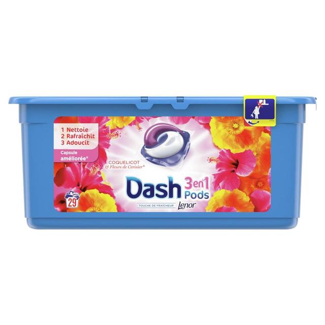 8001090653468 - Dash - Lessive - Coquelicot et fleurs de cerisier