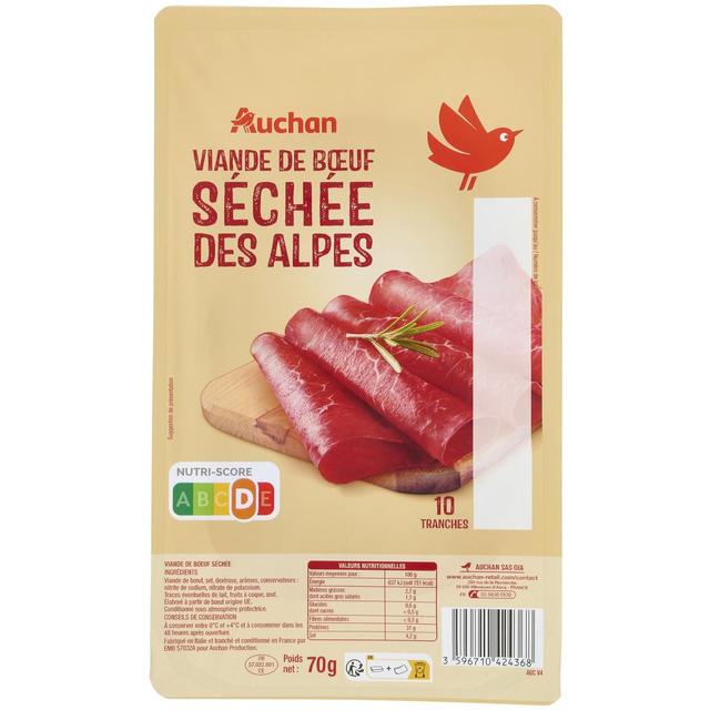 3596710424368 - Auchan - Viande de Boeuf Séchée