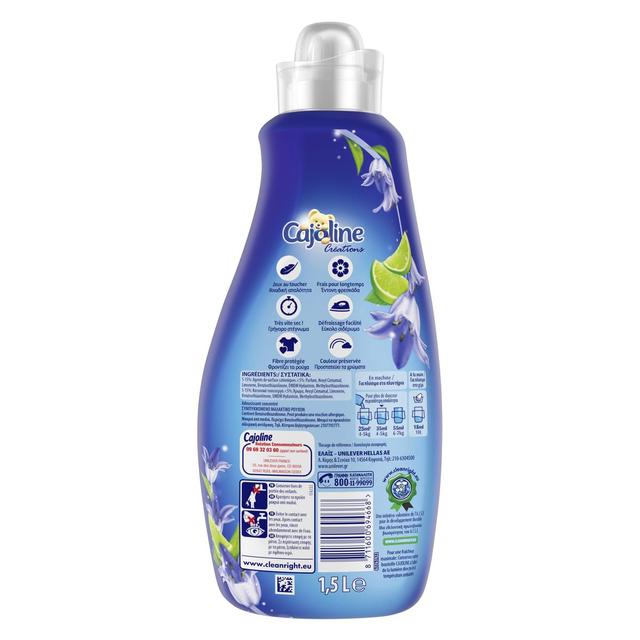 8711600694668 - Cajoline - Assouplissant concentré fraîcheur brin de folie fleurs de passion 60 lavages