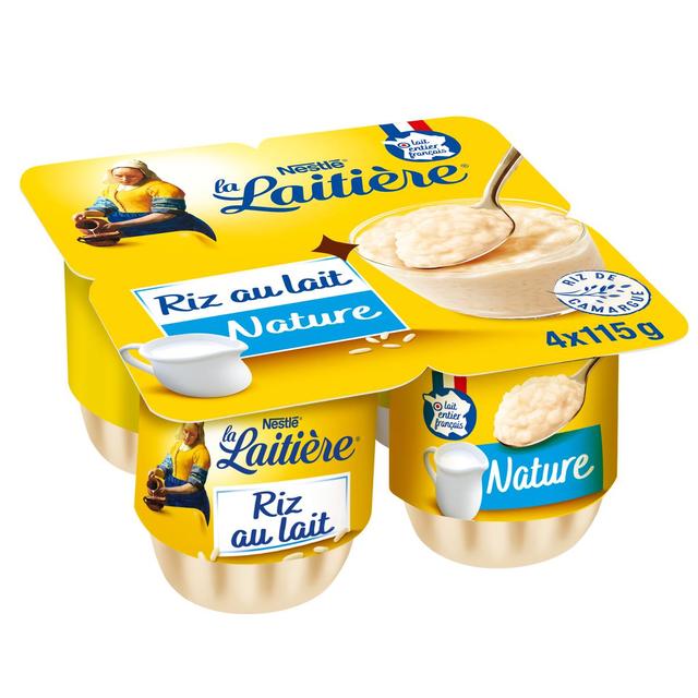 3023290205068 - La laitière - Riz au lait nature