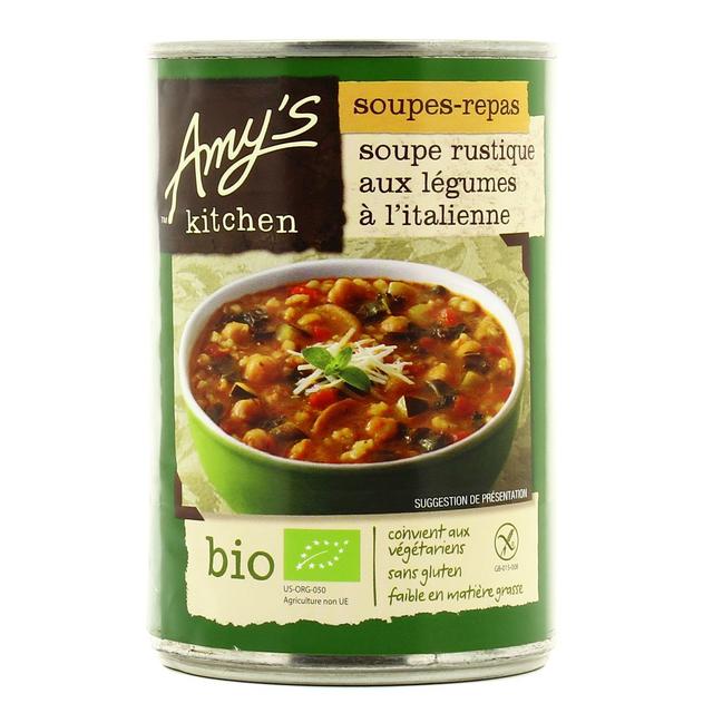 0042272006168 - Amy's Kitchen - Soupe Rustique à l'Italienne bio et sans gluten