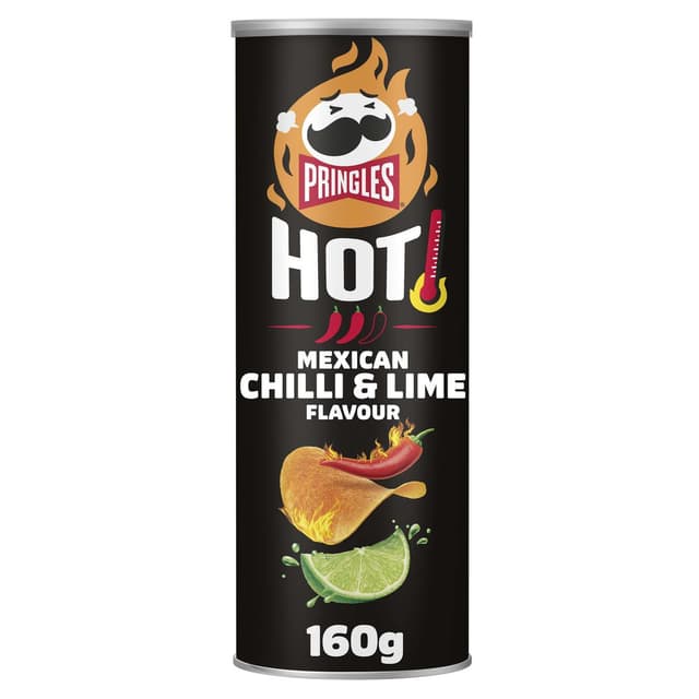 5053990176168 - Pringles - Chips Tuiles HOT Mexican Chilli & Lime