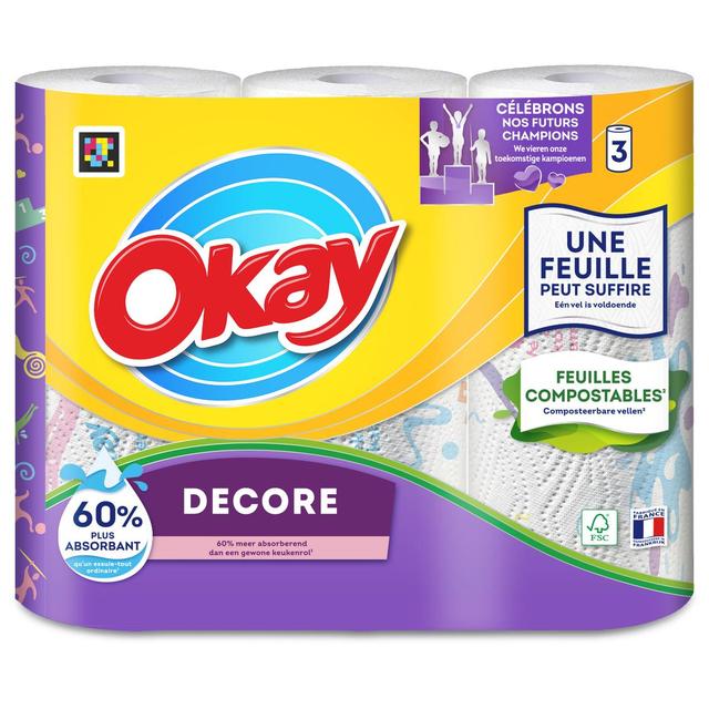 7322540926668 - Okay - Essuie-tout décoré