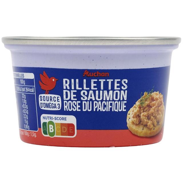 3596710356768 - Auchan - Rillettes de saumon